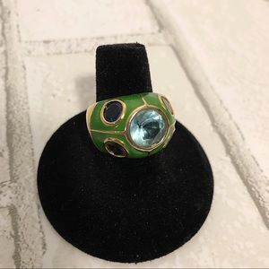 🌻Banana Republic Multi-Stone Enamel Cocktail Ring
